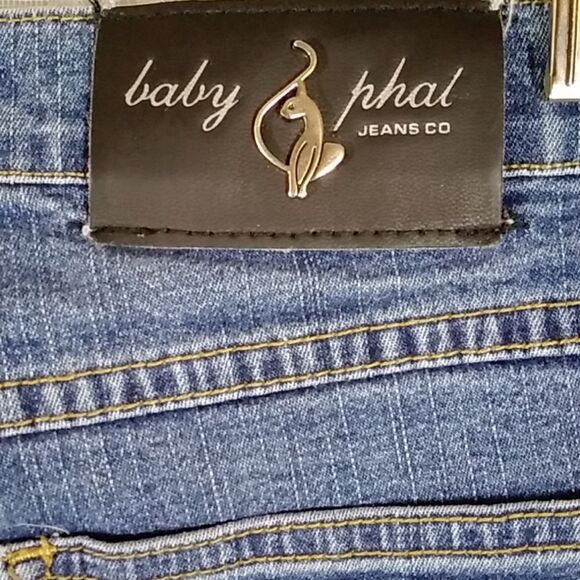 Vintage 90s Y2K  Baby Phat Jeans Size 5 - Picture 2 of 16